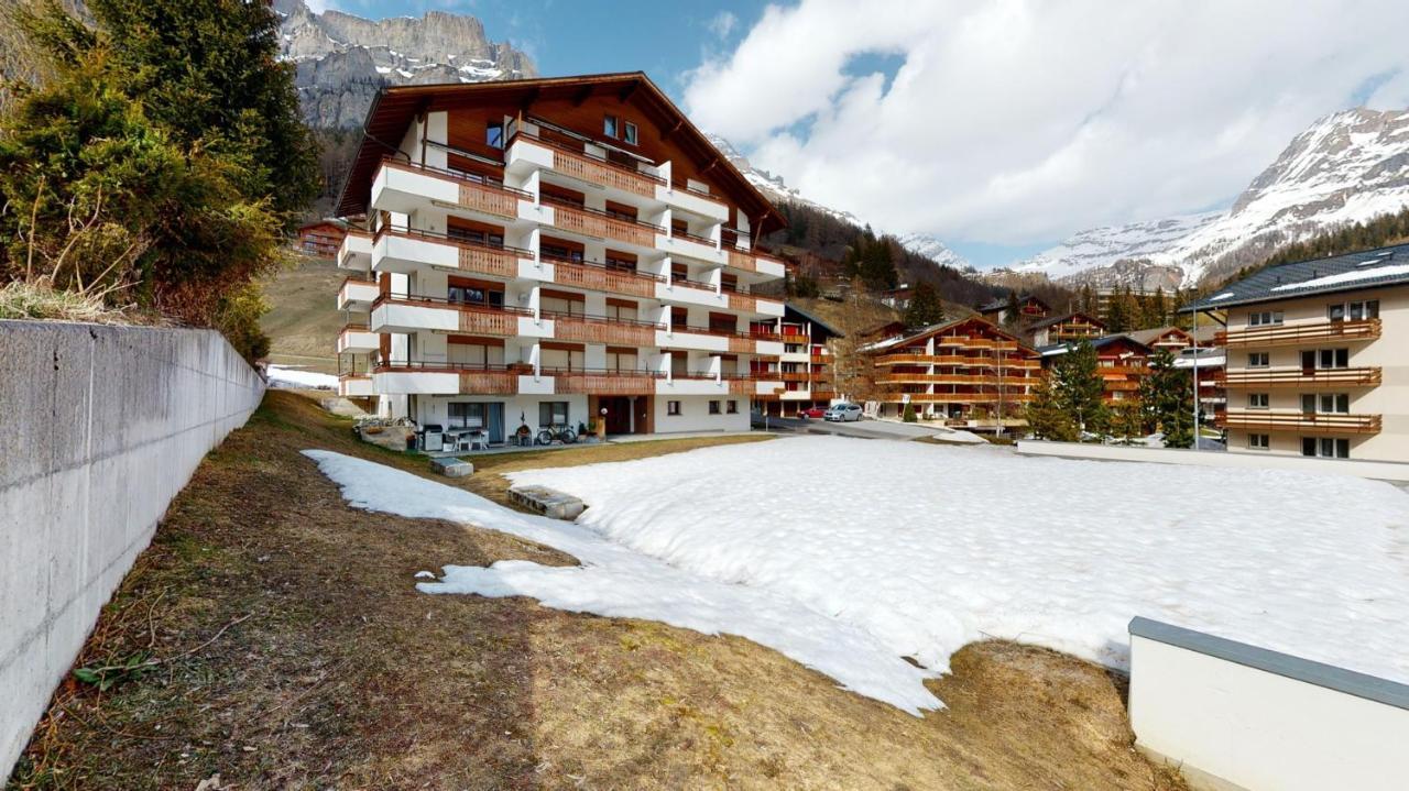 Gonenstein Residence In Leukerbad, Entire Apartment/Studio With Balcony מראה חיצוני תמונה