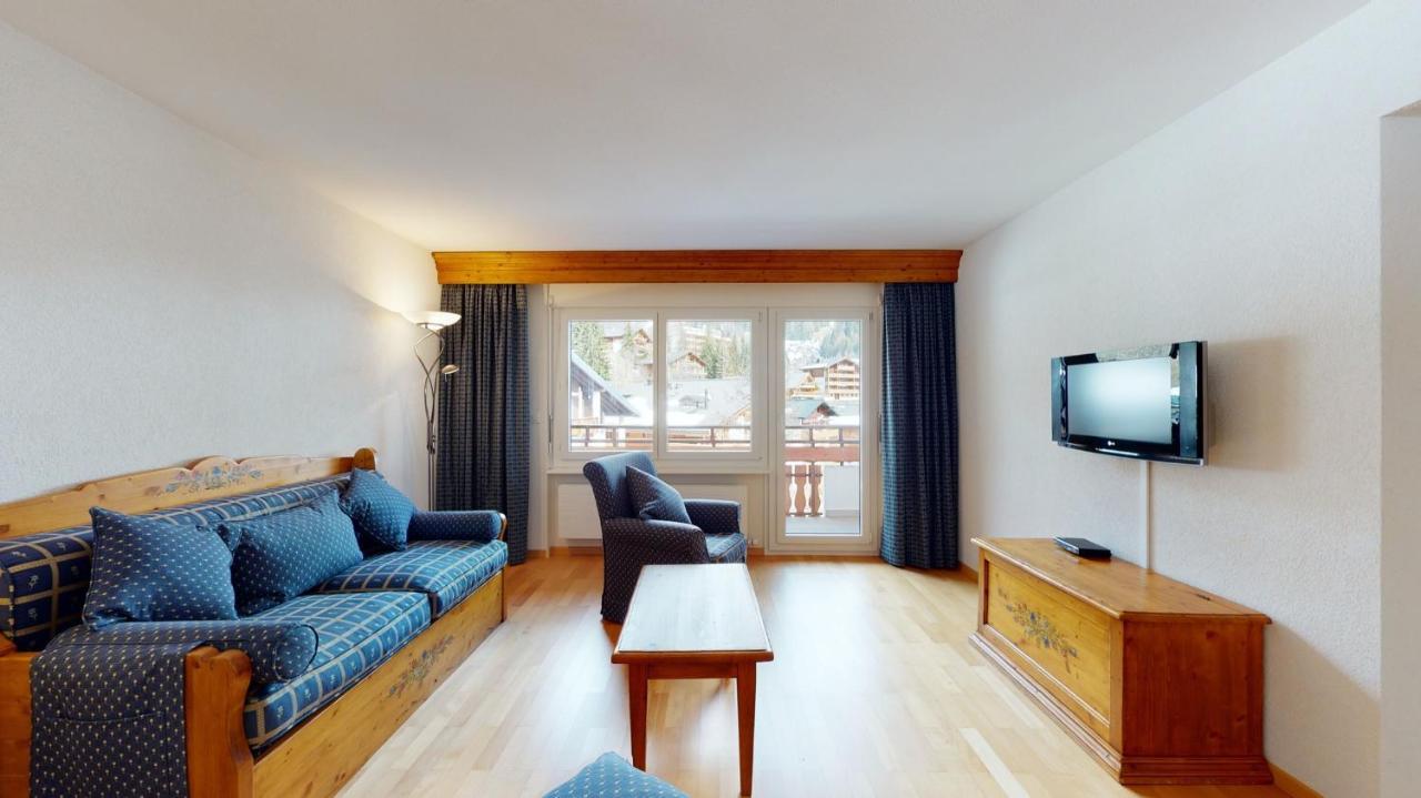 Gonenstein Residence In Leukerbad, Entire Apartment/Studio With Balcony מראה חיצוני תמונה