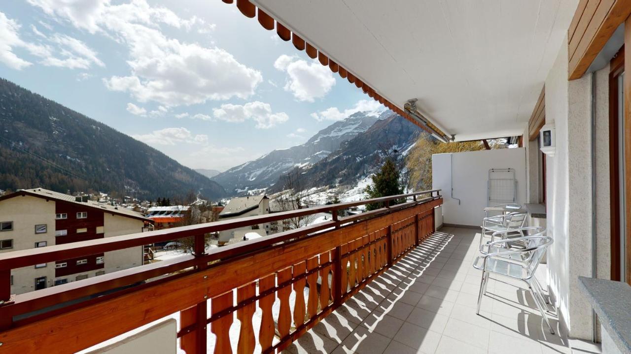 Gonenstein Residence In Leukerbad, Entire Apartment/Studio With Balcony מראה חיצוני תמונה