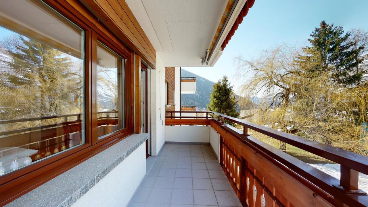 Gonenstein Residence In Leukerbad, Entire Apartment/Studio With Balcony מראה חיצוני תמונה