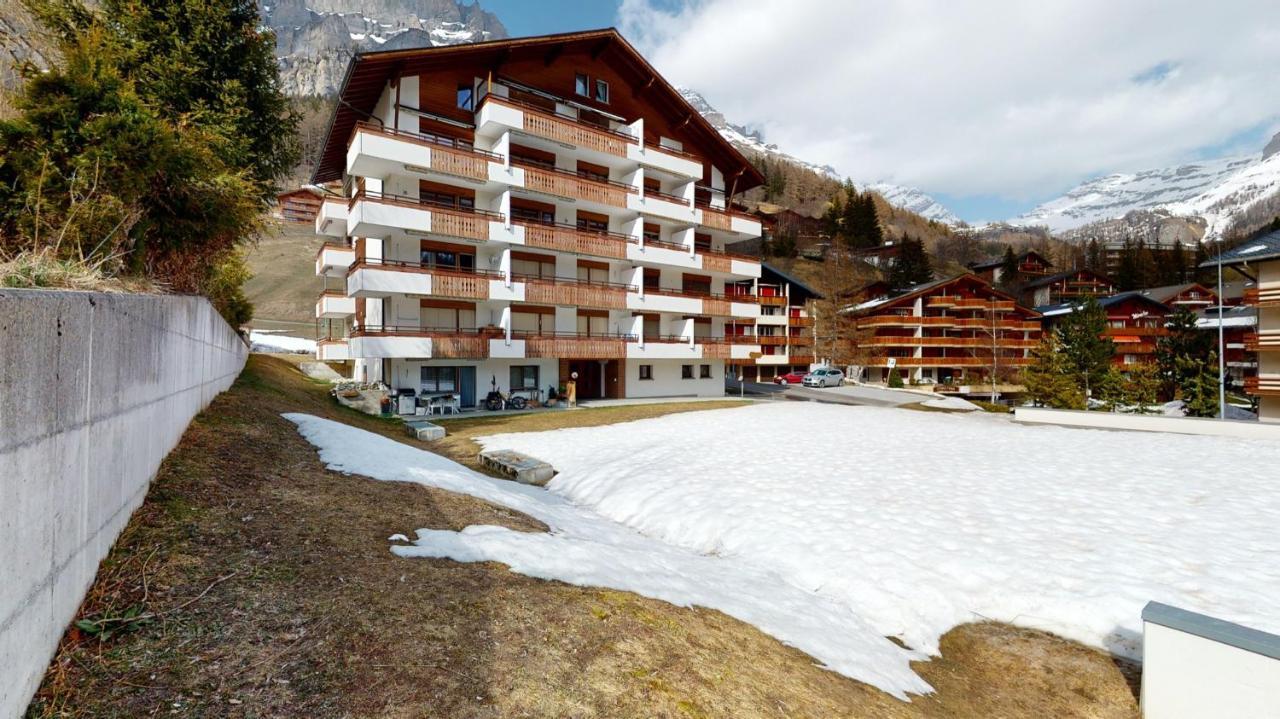 Gonenstein Residence In Leukerbad, Entire Apartment/Studio With Balcony מראה חיצוני תמונה