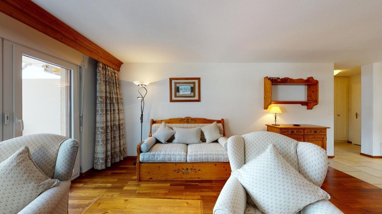 Gonenstein Residence In Leukerbad, Entire Apartment/Studio With Balcony מראה חיצוני תמונה