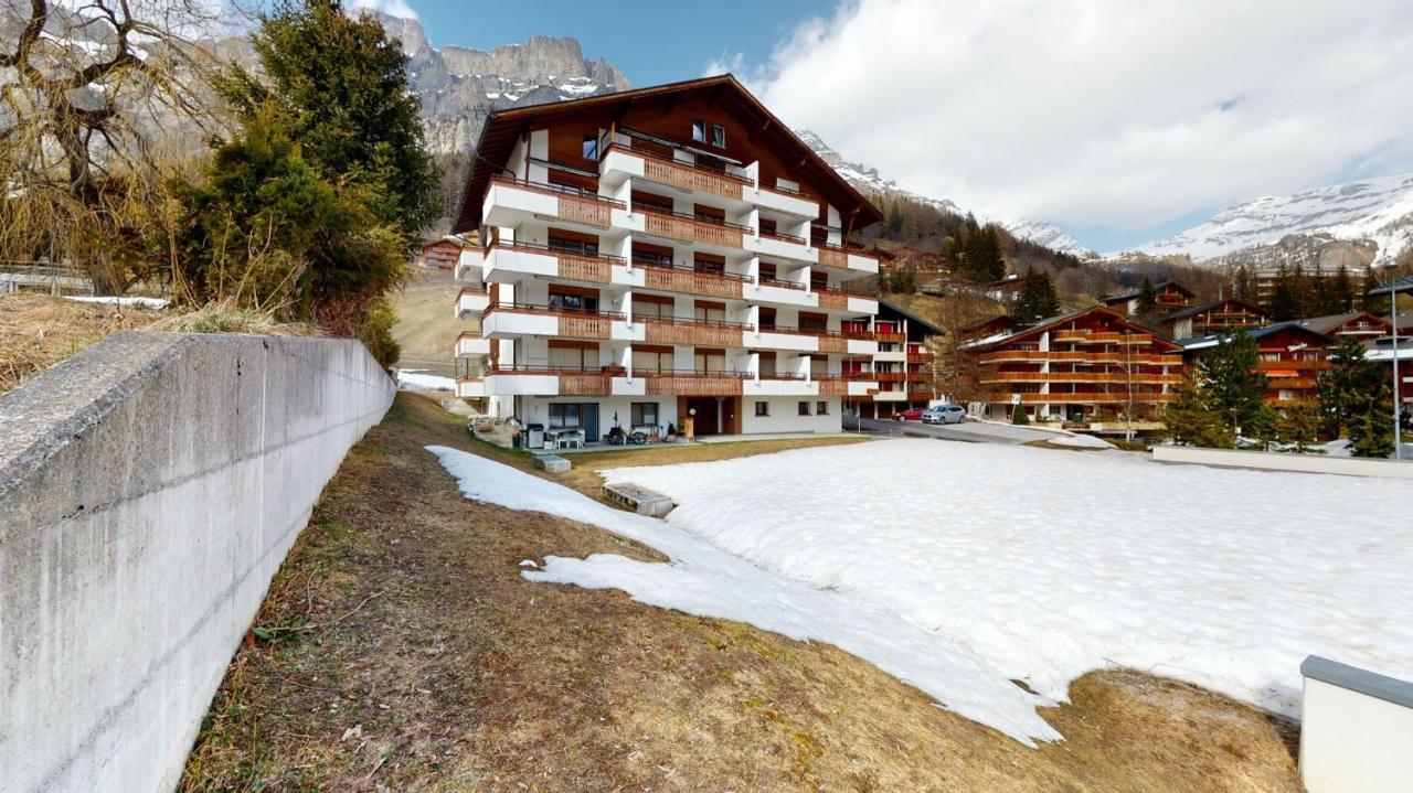 Gonenstein Residence In Leukerbad, Entire Apartment/Studio With Balcony מראה חיצוני תמונה