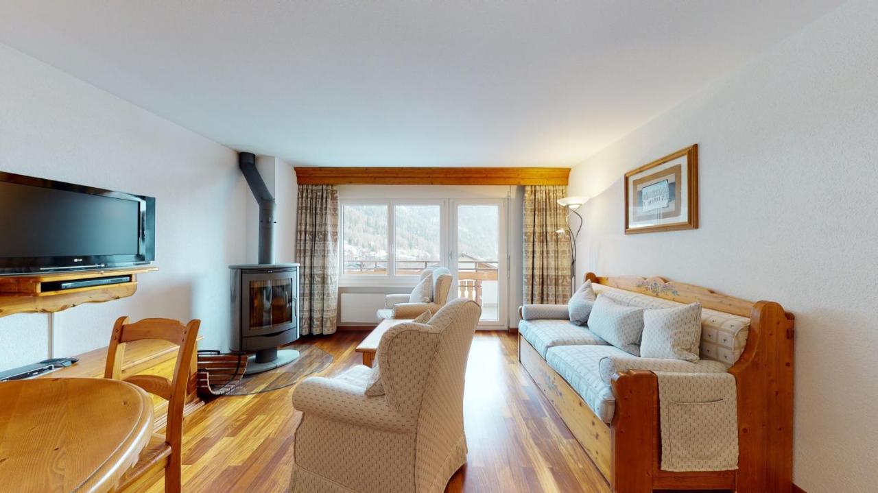 Gonenstein Residence In Leukerbad, Entire Apartment/Studio With Balcony מראה חיצוני תמונה