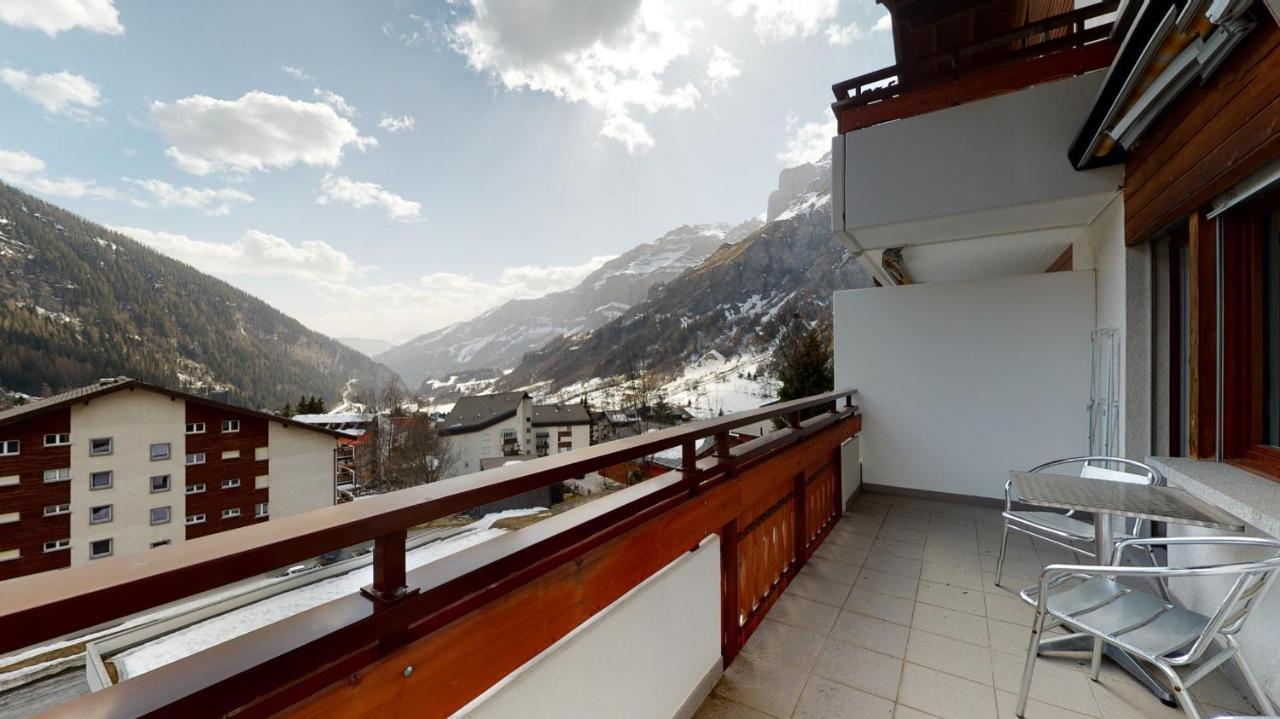 Gonenstein Residence In Leukerbad, Entire Apartment/Studio With Balcony מראה חיצוני תמונה