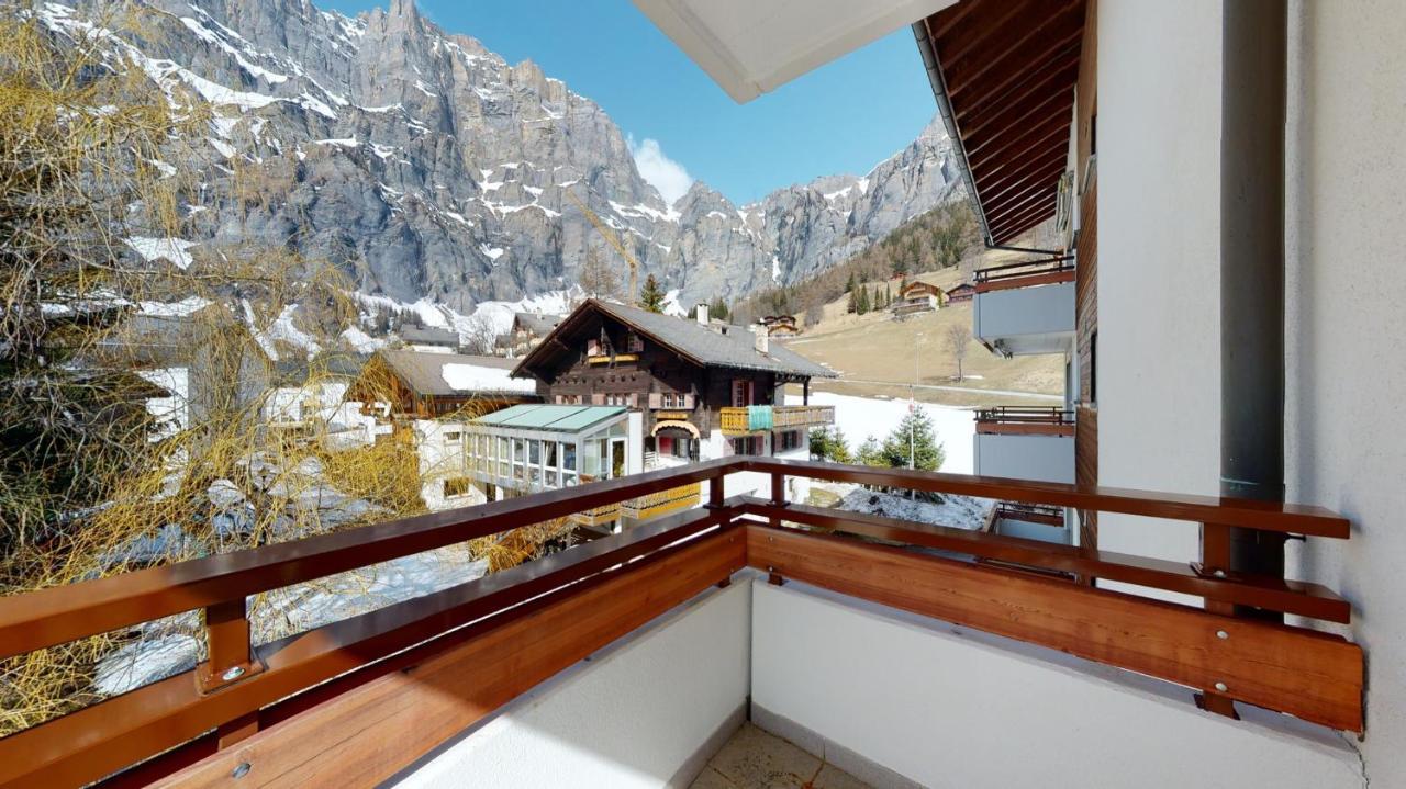 Gonenstein Residence In Leukerbad, Entire Apartment/Studio With Balcony מראה חיצוני תמונה