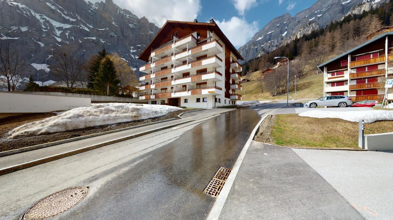 Gonenstein Residence In Leukerbad, Entire Apartment/Studio With Balcony מראה חיצוני תמונה