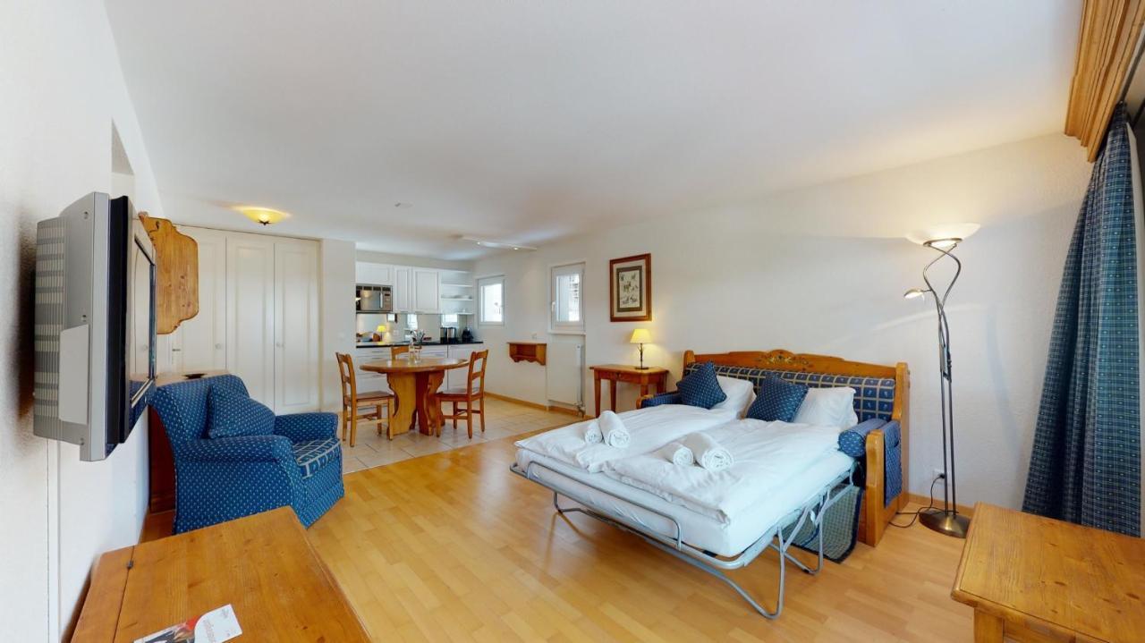 Gonenstein Residence In Leukerbad, Entire Apartment/Studio With Balcony מראה חיצוני תמונה