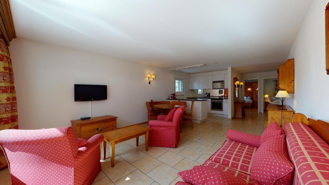 Gonenstein Residence In Leukerbad, Entire Apartment/Studio With Balcony מראה חיצוני תמונה