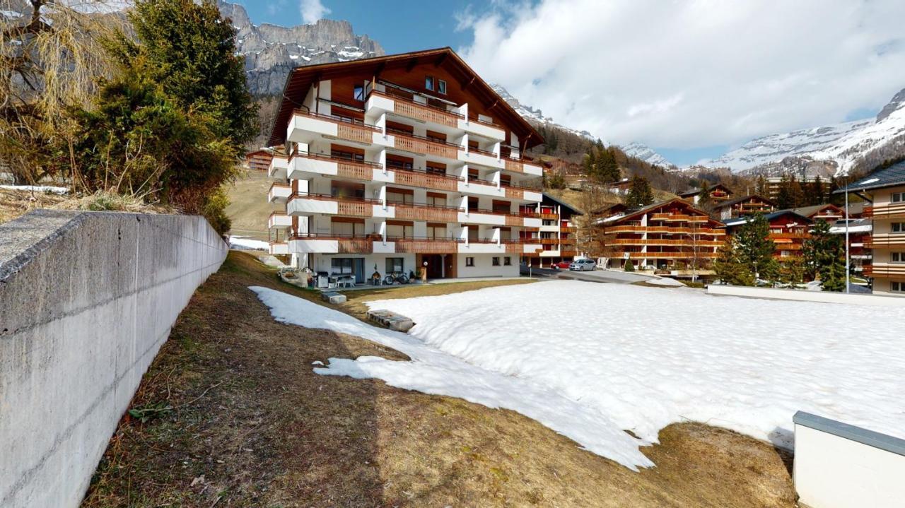 Gonenstein Residence In Leukerbad, Entire Apartment/Studio With Balcony מראה חיצוני תמונה