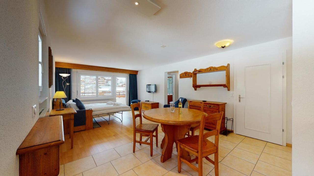 Gonenstein Residence In Leukerbad, Entire Apartment/Studio With Balcony מראה חיצוני תמונה
