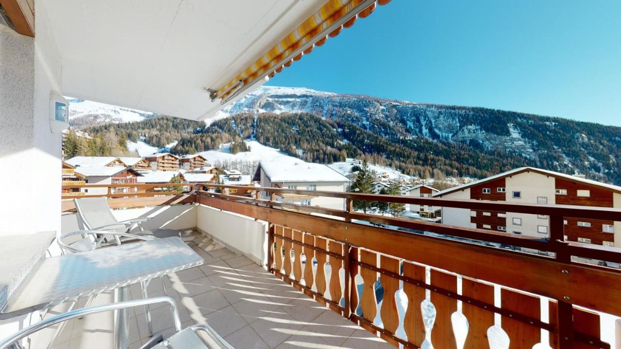 Gonenstein Residence In Leukerbad, Entire Apartment/Studio With Balcony מראה חיצוני תמונה