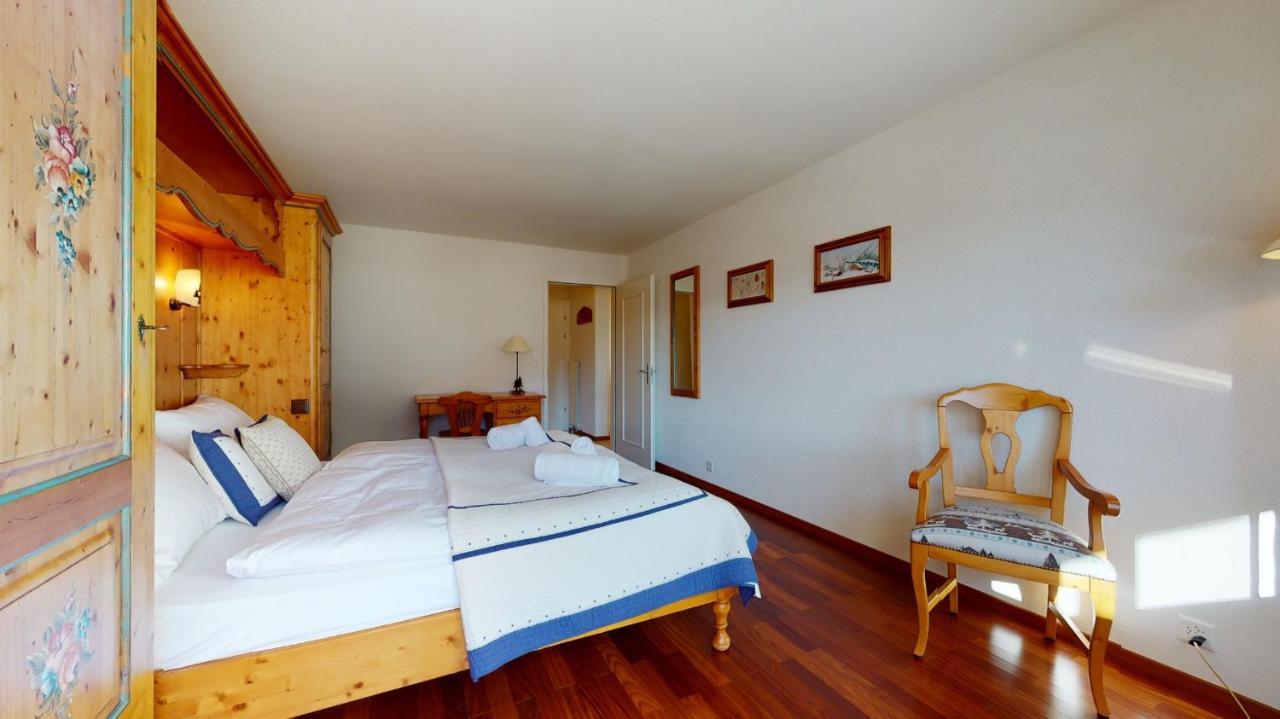 Gonenstein Residence In Leukerbad, Entire Apartment/Studio With Balcony מראה חיצוני תמונה